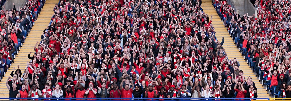 football crowd