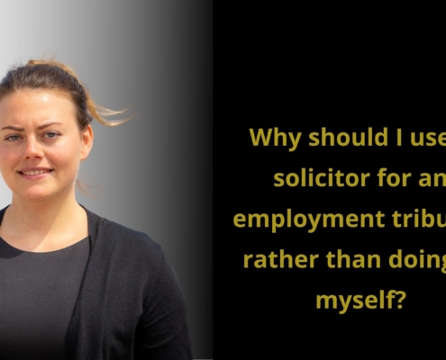 Why should I use a solicitor for an employment tribunal rather than doing it myself?