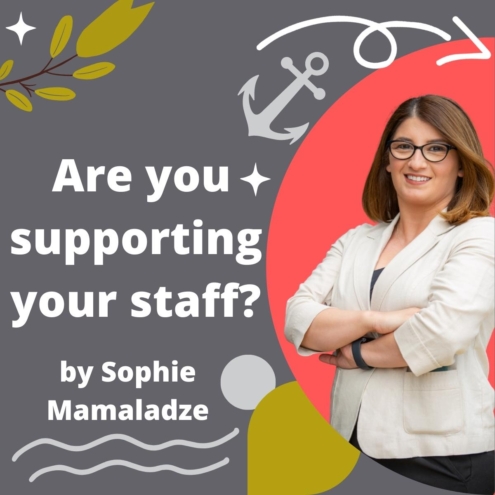Are you supporting your staff?